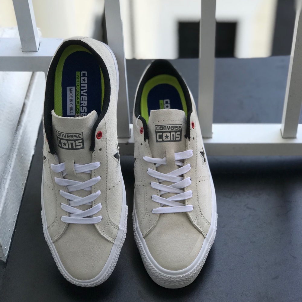 Converse One Star PRO Suede OX Buff M AUTHENTIC. - Picture 2 of 8
